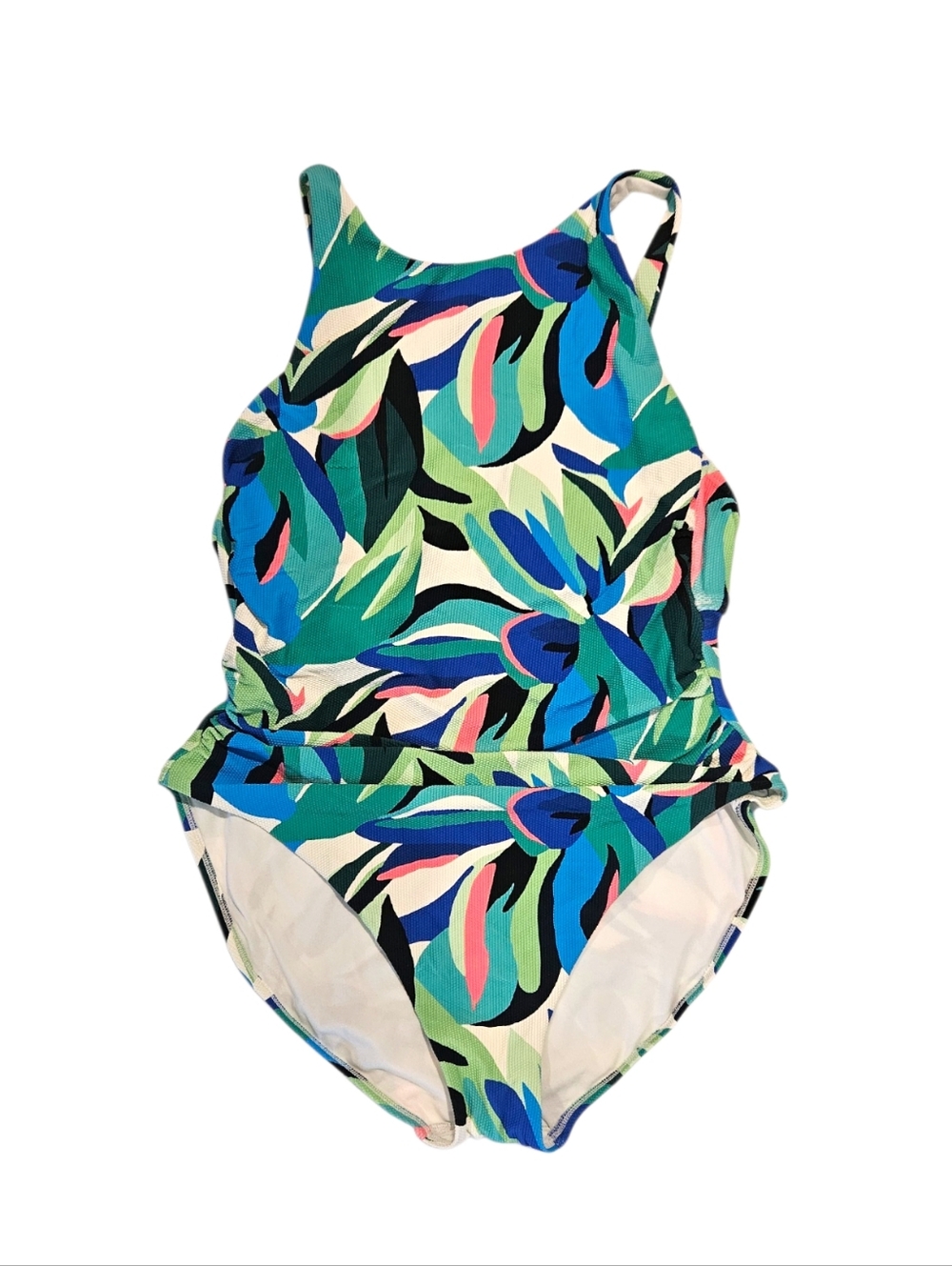 Shade And Shore Floral One Piece Plus Size 22
